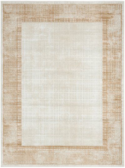 Nourison Home Nourison Dekor DEK06 7'10" x 9'10" Ivory Beige Modern Indoor Rug - 4' x 6'