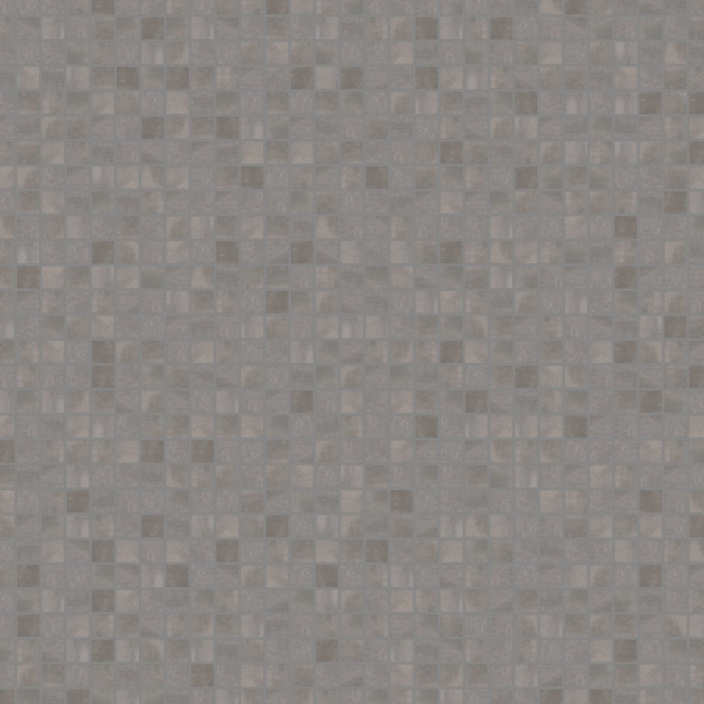Emser Tile COSMOPOLITAN MATTE MOSAIC /-POR - Steel