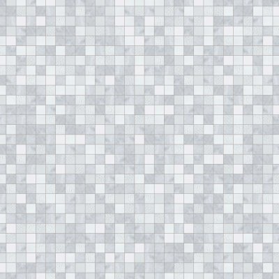 Marble Systems Avenza&snow White&allure Textured 2x2 Marble Mosaic 12x12 - Avenza&snow White&allure - 12" x 12" x 3/8"