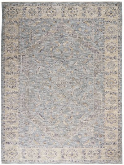 Nourison Home Nourison Infinite IFT02 7'10" x 10'4" Blue Vintage Indoor Rug - 7'10" x 10'4"