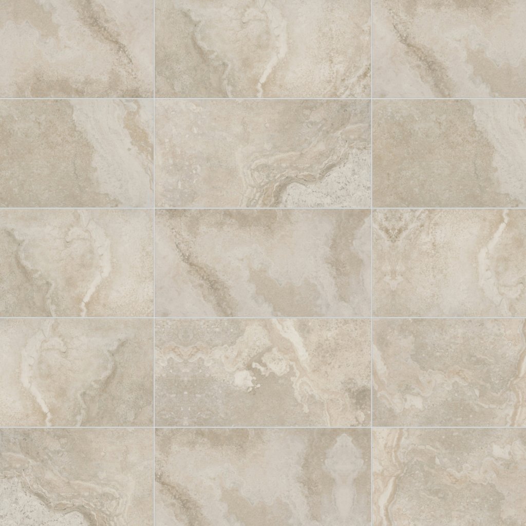 Daltile Archaia Artifact Beige, Rectangle, 12X24, Matte - Artifact Beige