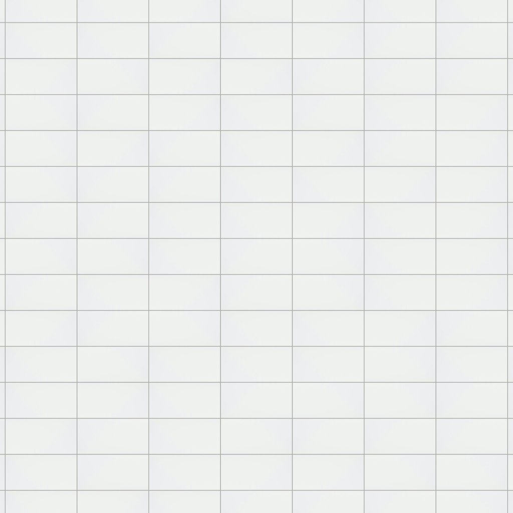 Marble Systems White Matte Ceramic Tile 4x8 - White