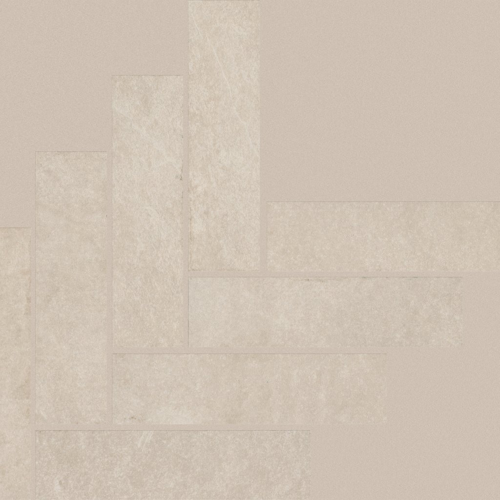 Shaw Floors Callisto Herringbone Mosaic - Tide