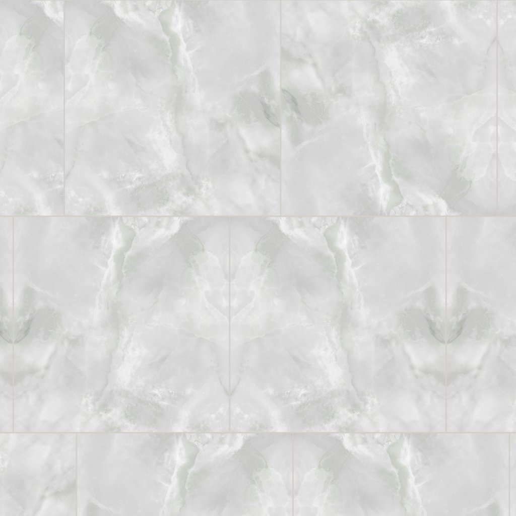 Qualis Ceramica Plata 24x24 Onyx Crystallo Matte