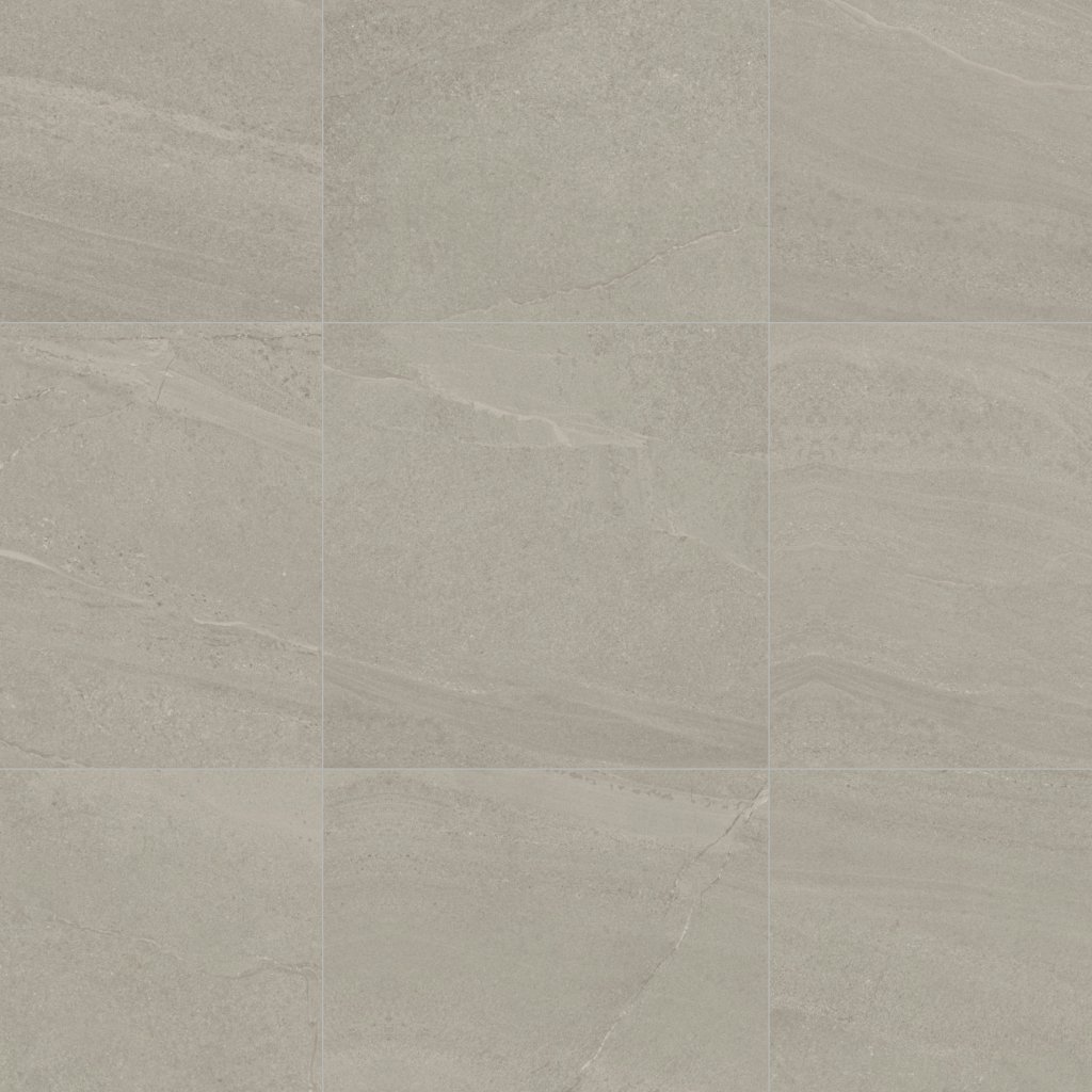 Daltile Calgary Fog, Square, 24X24, Stepwise, Matte - Fog