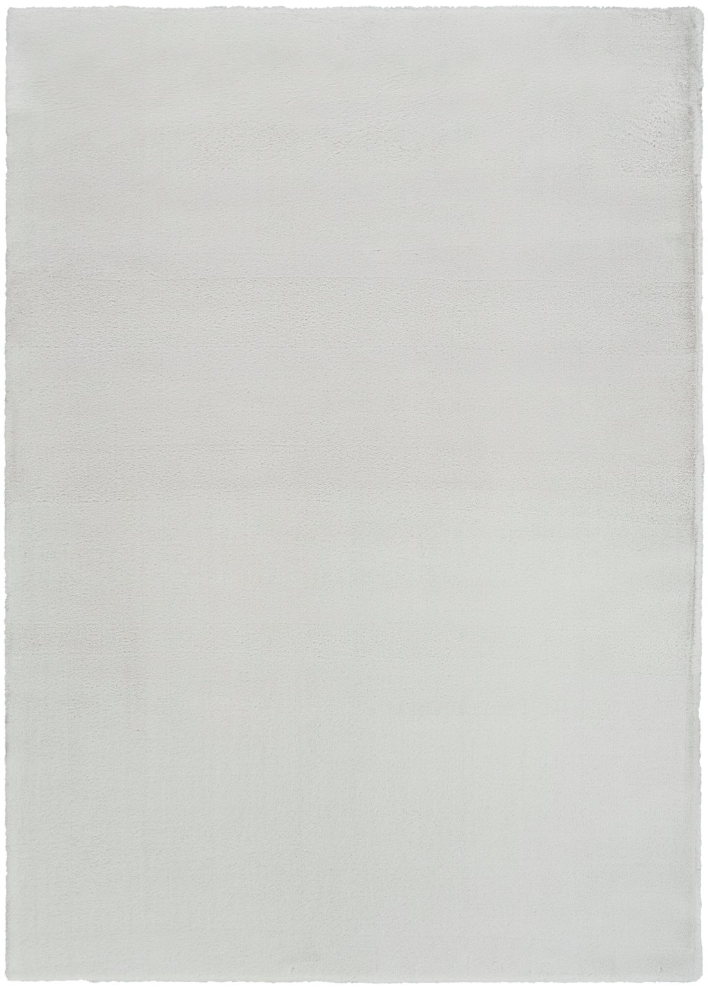 Nourison Home Nourison Soft Plush Rabbit Fur SFF01 4' x 6' Silver Contemporary Indoor Rug