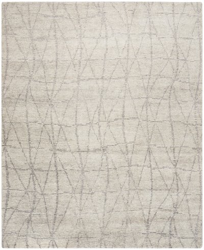 Nourison Home Nourison Ellora ELL02 8'6" x 11'6" Stone Scandinavian Indoor Rug - 7'9" x 9'9"