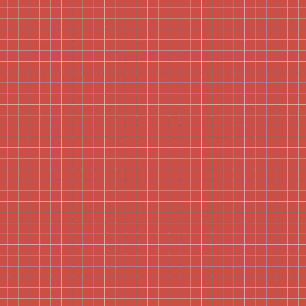American Olean Unglazed Mosaics - Red, Straight Joint, 2X2, Matte (0R26) - Red
