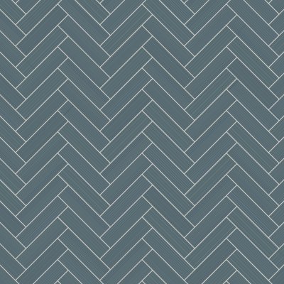 Qualis Ceramica Geometra 3x12 Ink Divide - Herringbone