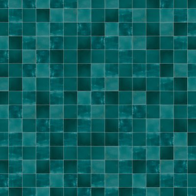 Marble Systems Zafiro Glossy Zellige Tile 4x4 - Zafiro - 4" x 4" x 3/8"