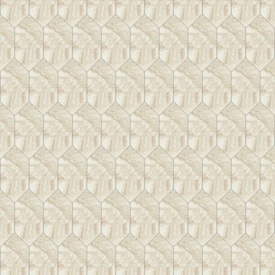 Marble Systems Diana Royal Honed Large Picket Waterjet Marble Tile 6x12 - Diana Royal - 6" x 12" x 3/8"