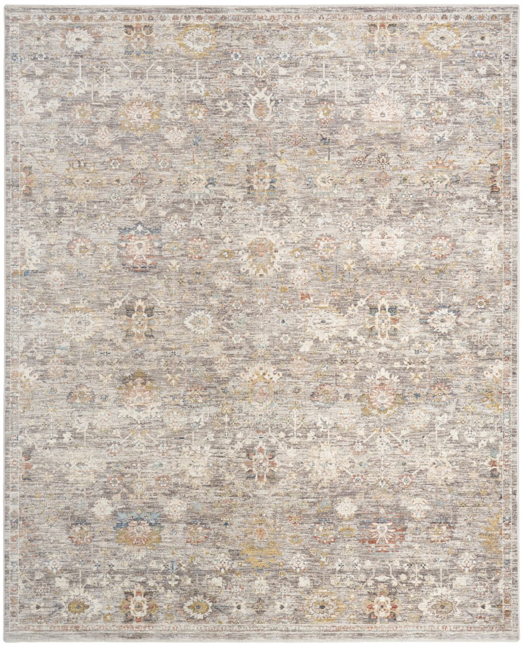 Nourison Home Nourison Antique Fusion ANF05 9' x 11'10" Grey Vintage Indoor Rug
