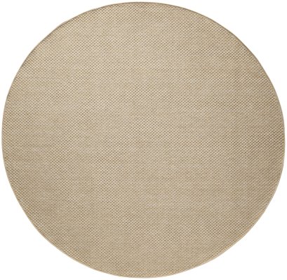 Nourison Home Nourison Tulum TLM03 6' x 9' Taupe Outdoor Rug - 8' Round