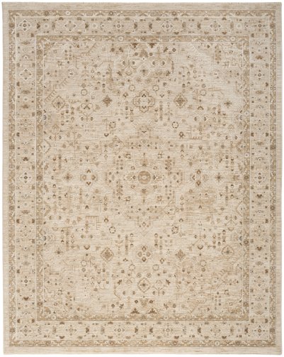 Nourison Home Nourison Retreat RET02 9'6" x 13'2" Beige Vintage Indoor Rug - 9'6" x 13'2"