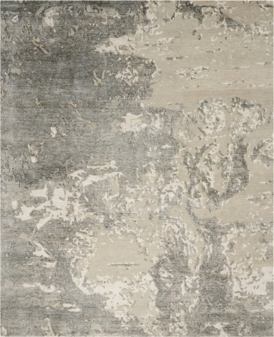 Nourison Home Nourison Silk Shadows SHA17 3'9" x 5'9" Sand Modern Indoor Rug - 7'9" x 9'9"