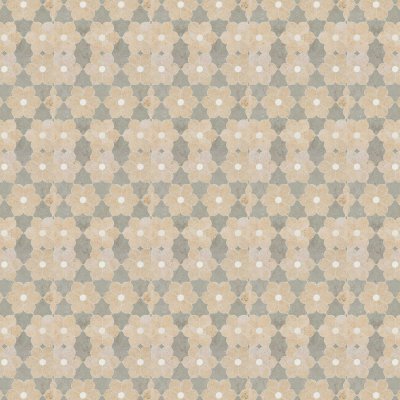 Marble Systems Champagne, Seashell, Olive Green Multi Finish Theodora Limestone Mosaic 12 1/8x14 - Champagne, Seashell, Olive Green - 12 1/8" x 14" x 3/8"