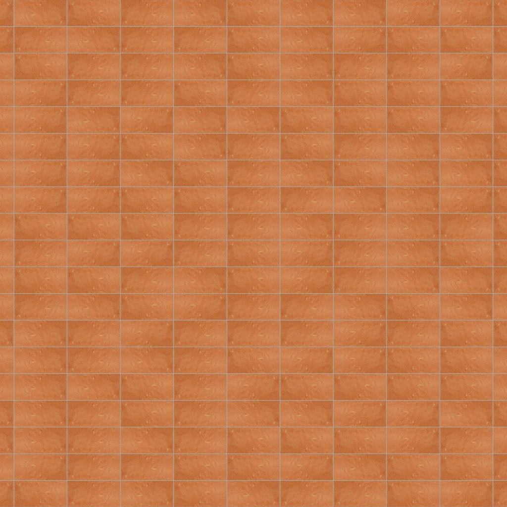 Marble Systems Sunrise Natural Hand Pressed Terracotta Tile 3x6 - Sunrise