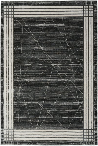 Nourison Home Nourison Desire DSR01 6' x 9' Charcoal Silver Modern Indoor Rug - 5'3" x 7'3"