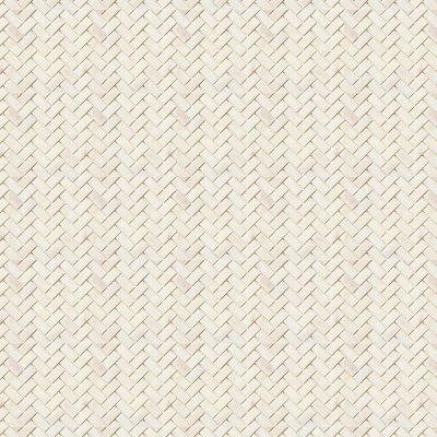 Marble Systems Calacatta Amber Honed Herringbone 1x2 Marble Mosaic 11x11 - Calacatta Amber - 11" x 11" x 3/8"