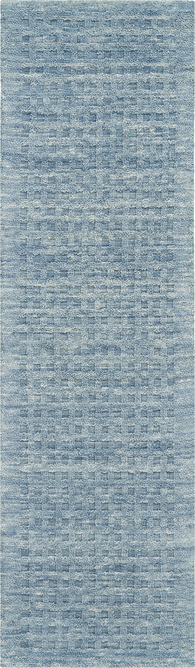 Nourison Home Nourison Marana MNN01 3'9" x 5'9" Denim Contemporary Indoor Rug - 2'3" x 8'