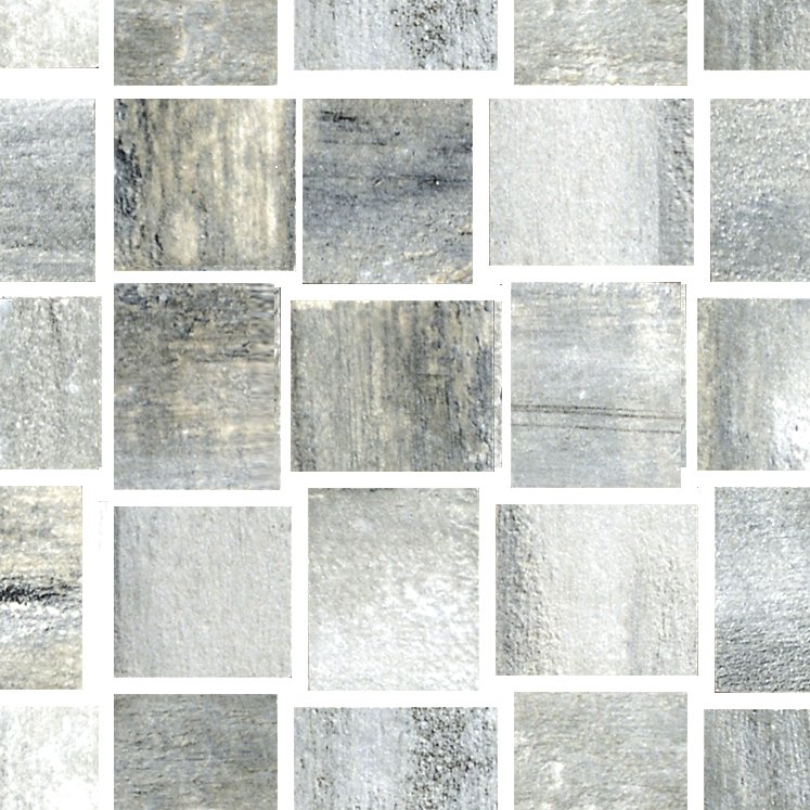 Qualis Ceramica Infinity aquarius Azzurro 12X12 Mosaic - Blue