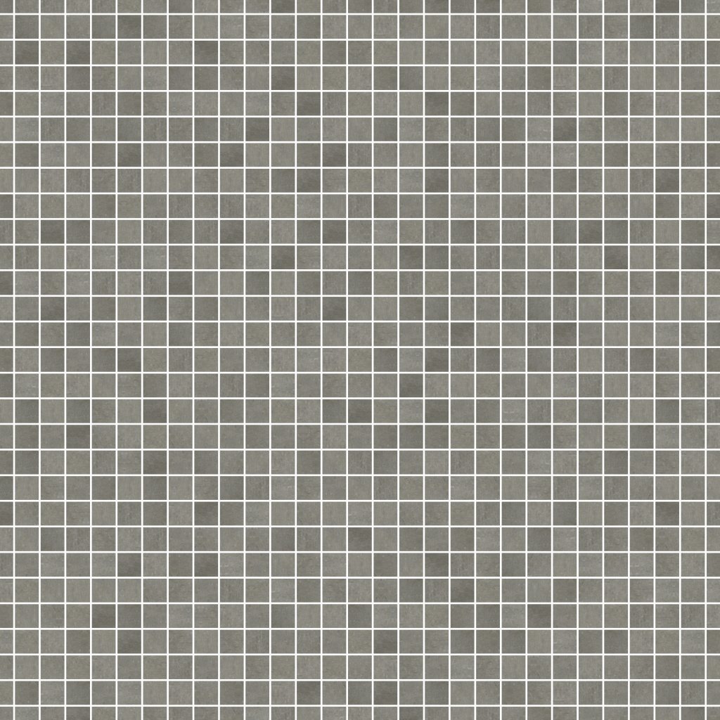 Qualis Ceramica Portland Mica 2X2 Mosaic - Taupe