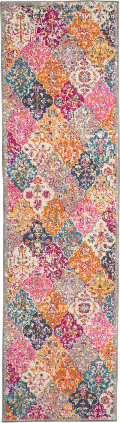 Nourison Home Nourison Passion PSN21 2'2" x 7'6" Multicolor Bohemian Indoor Rug - 2'2" x 7'6"