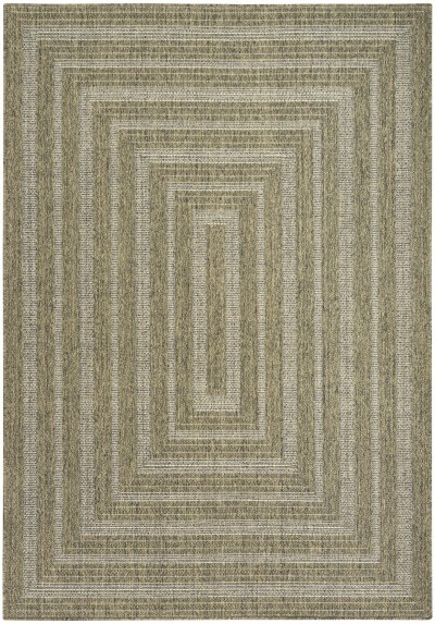 Nourison Home Nourison Tulum TLM04 9' x 12' Olive Outdoor Rug - 6' x 9'
