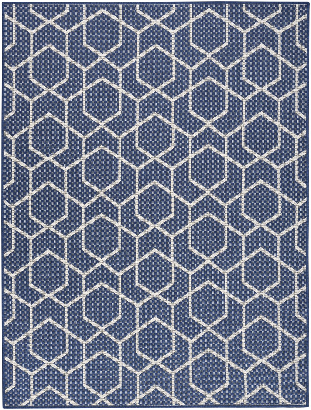 Nourison Home Nourison Horizon Indoor/Outdoor HOZ01 5' x 7' Navy Modern Rug