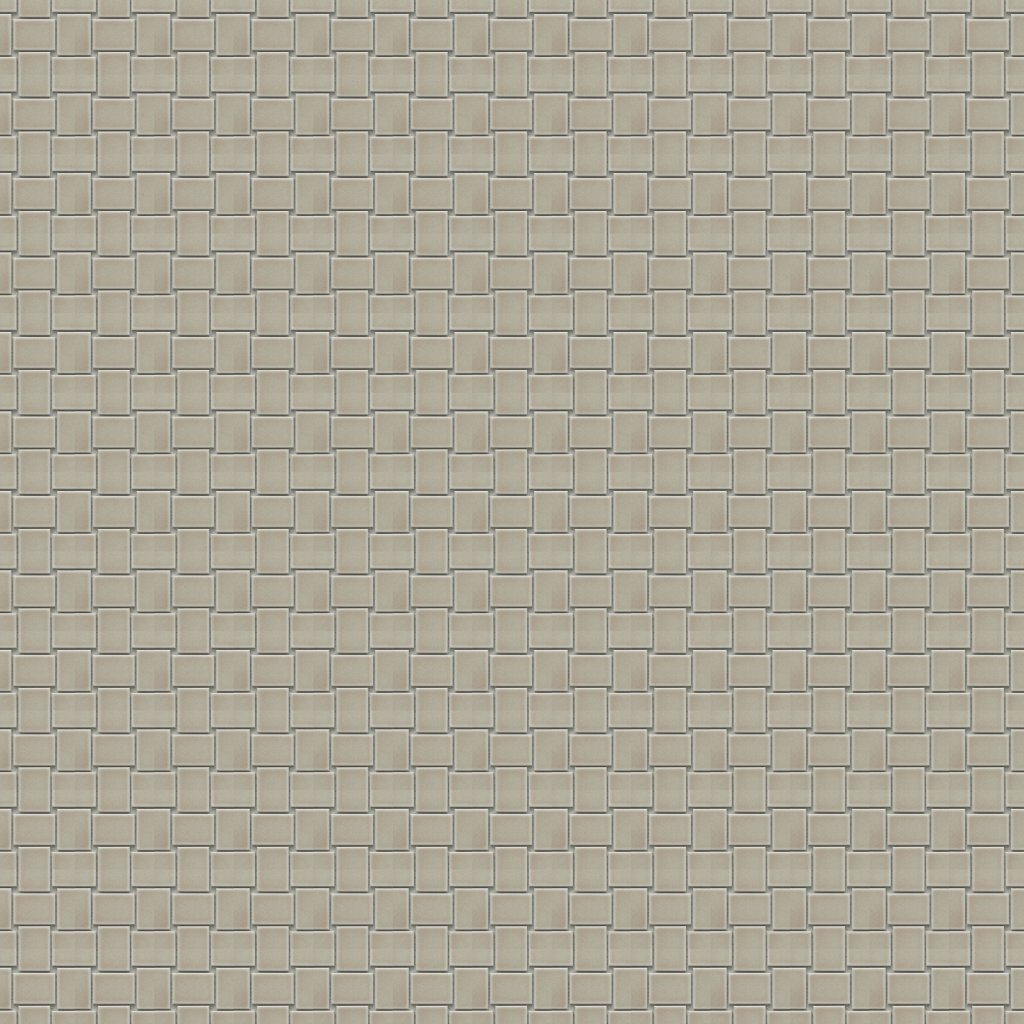 Emser Tile HANAMI GLOSSY MOSAIC -POR - Fawn
