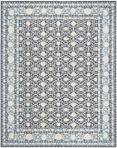 Nourison Home Nourison Grace GCE01 7'10" x 9'10" Blue Vintage Indoor Rug - 5'3" x 7'3"
