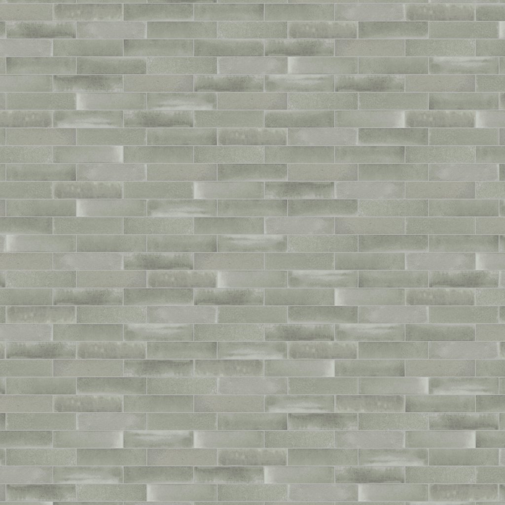 American Olean Conrad Brick - Sage, Rectangle, 2X8, Glossy (CB94) - Sage