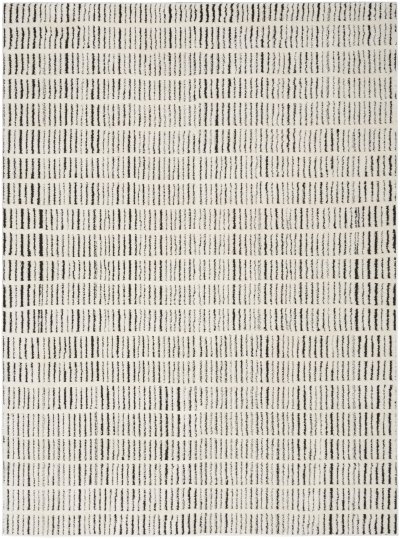 Nourison Home Nourison Modern Comfort MNC03 3'11" x 5'11" Ivory Black Scandinavian Indoor Rug - 7'10" x 9'10"