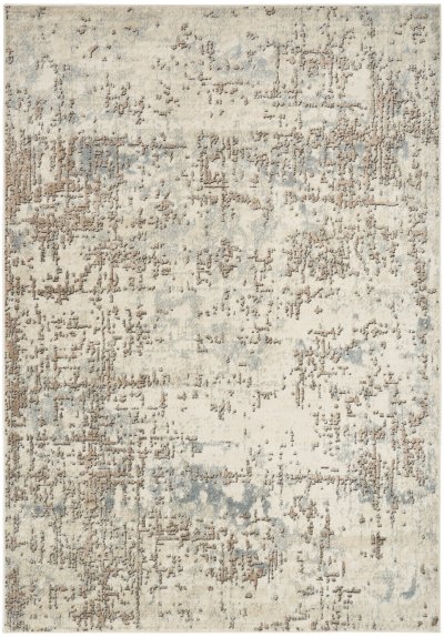 Nourison Home Nourison Concerto CNC17 3'9" x 5'9" Ivory Beige Modern Indoor Rug - 3'9" x 5'9"
