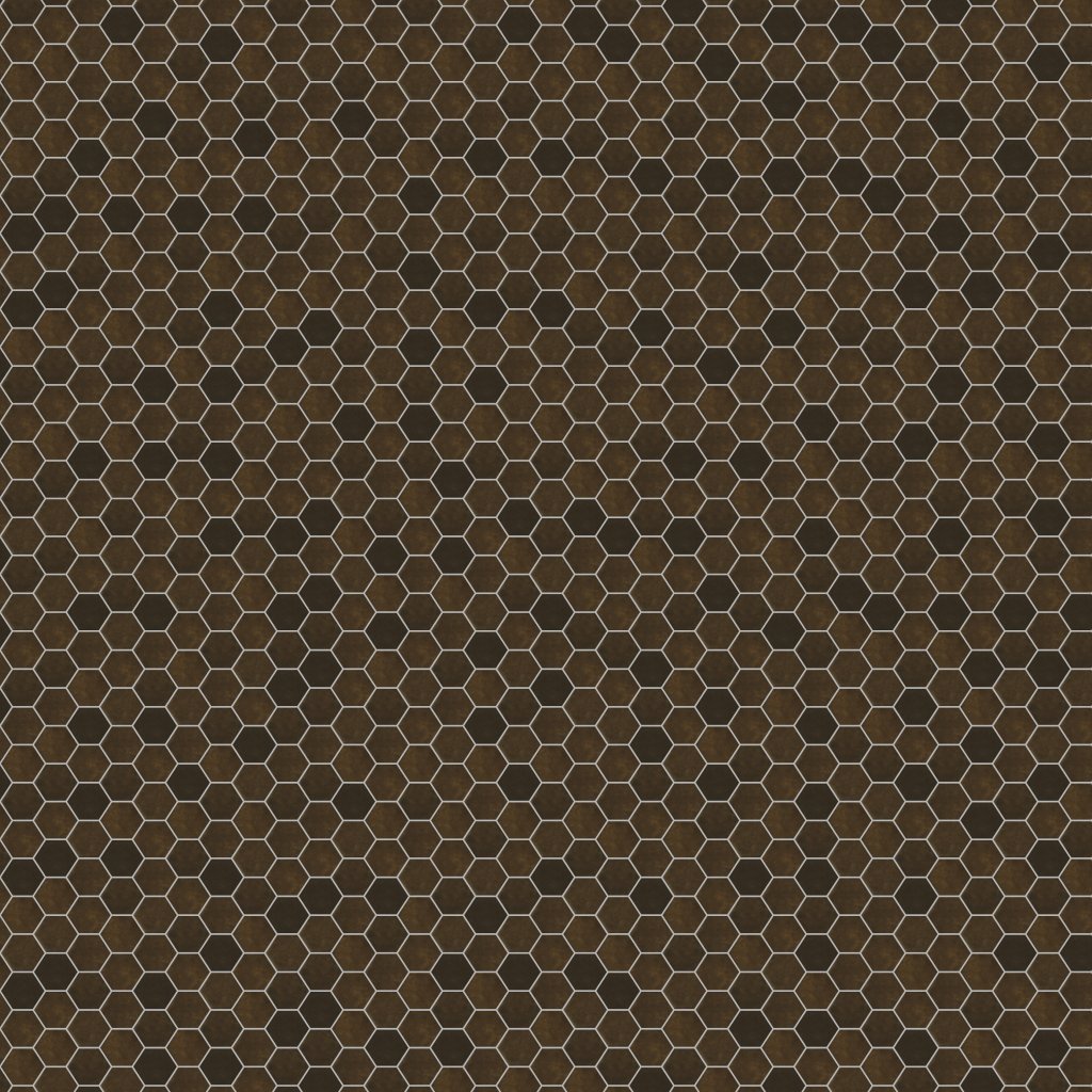 American Olean Studio Haven - Espresso, Hexagon, 1.5, Matte (SN83) - Espresso