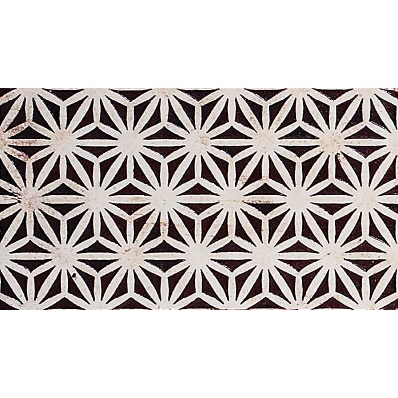 Marble Systems Berbere Glazed 92 Ceramic Border Tiles 3x6 - Berbere