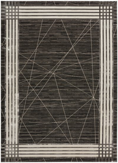 Nourison Home Nourison Desire DSR01 6' x 9' Charcoal Silver Modern Indoor Rug - 7'10" x 9'10"