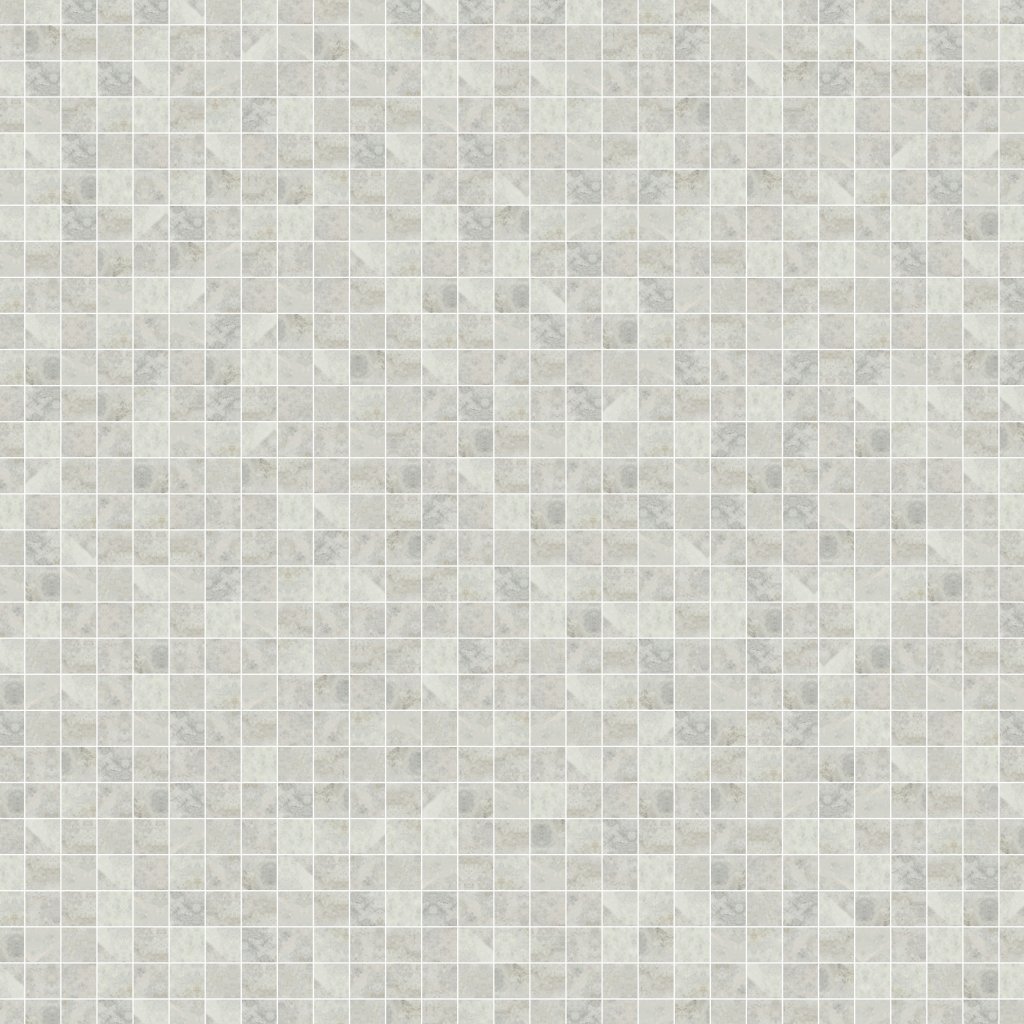 Qualis Ceramica QU Portofino 2X2 Mosaic Grigio - Grigio