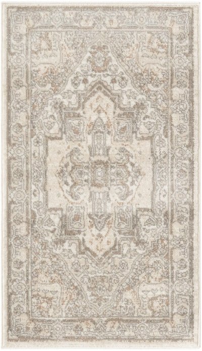 Nourison Home Nourison Quarry QUA18 5'3" x 7'3" Beige Vintage Indoor Rug - 2'2" x 3'9"