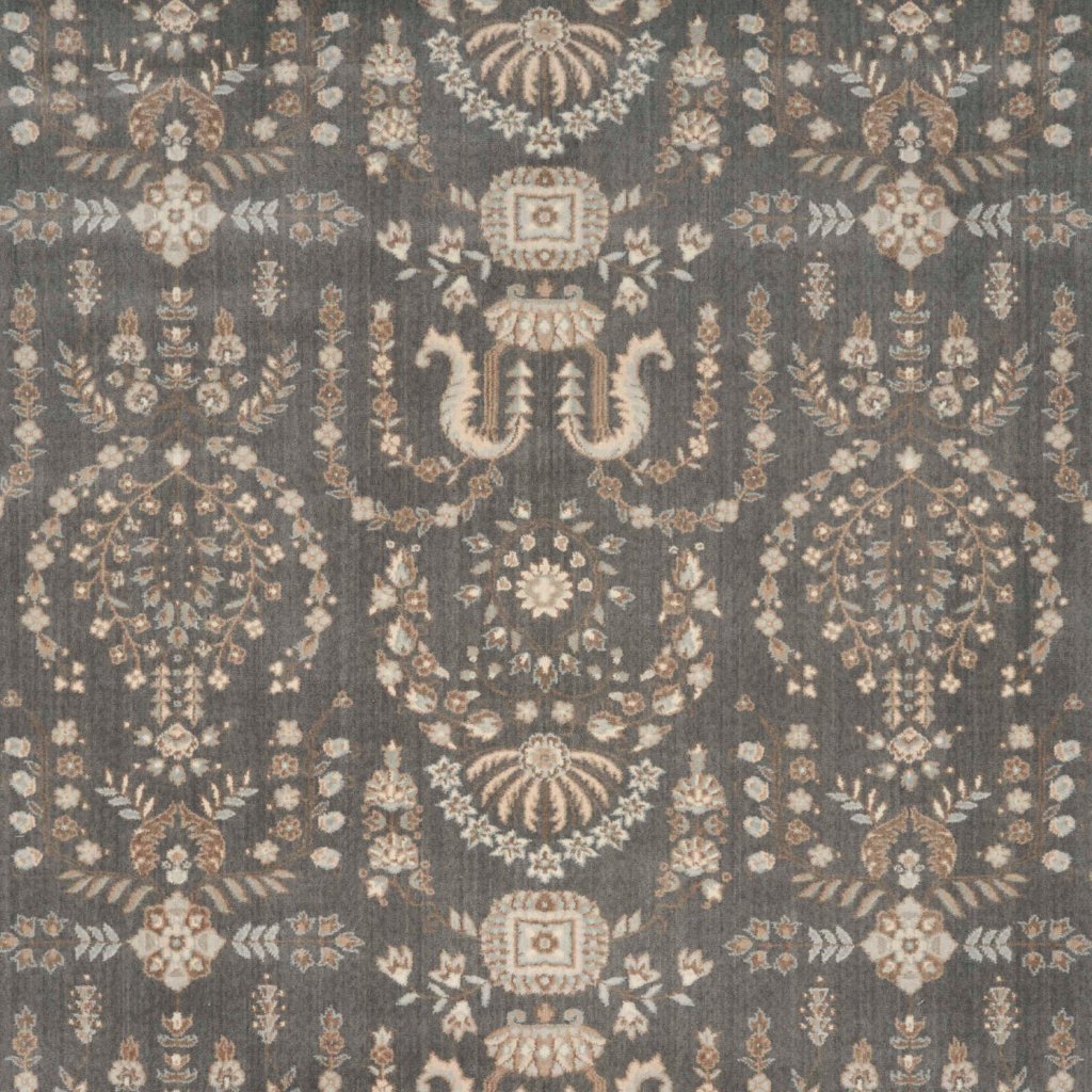 Nourison GRAND PARTERRE SAROUK PT02 GRAPHITE BROADLOOM