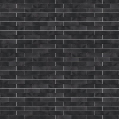 Perfect Storm Glossy Thin Brick Tile 2 1/8x7 1/2 - Perfect Storm - 2 1/8" x 7 1/2" x 1/2"