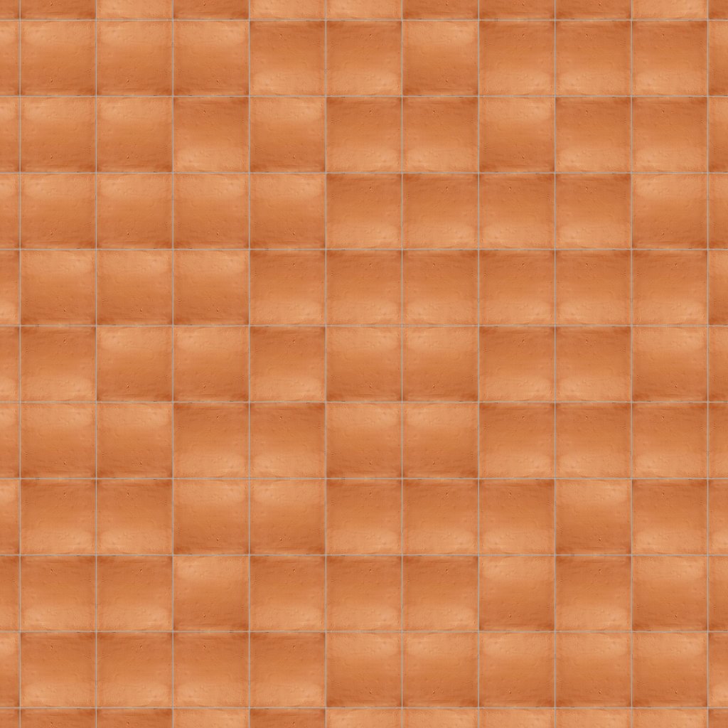 Marble Systems Sunrise Natural Hand Pressed Terracotta Tile 6x6 - Sunrise