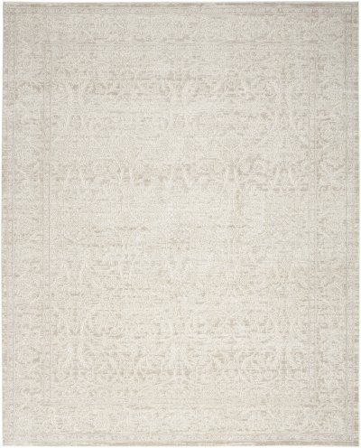 Nourison Home Nourison Renewed RNW03 9' x 12' Ivory Beige Vintage Indoor Rug - 9' x 12'