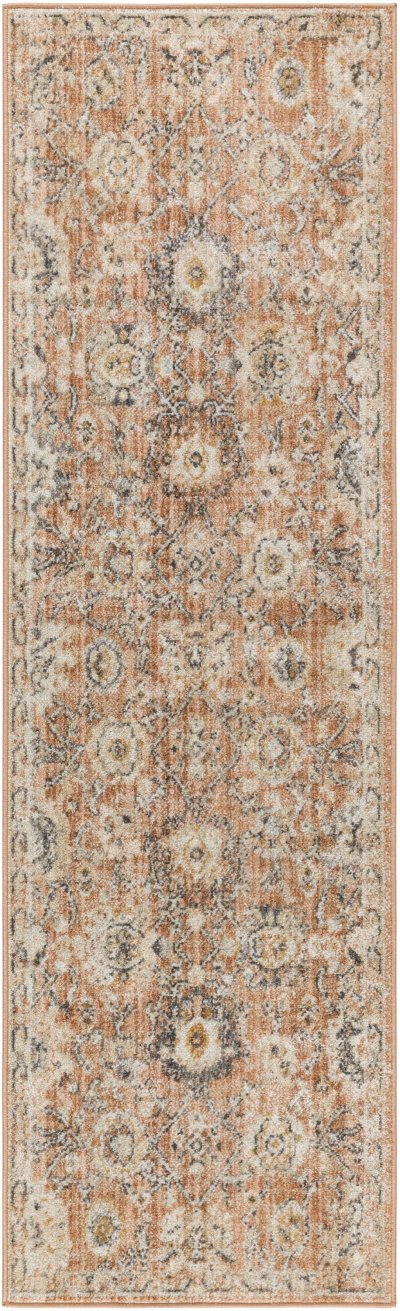 Nourison Home Nourison Oushak Home OUS01 2' x 6' Rust Vintage Indoor Rug - 2' x 6'