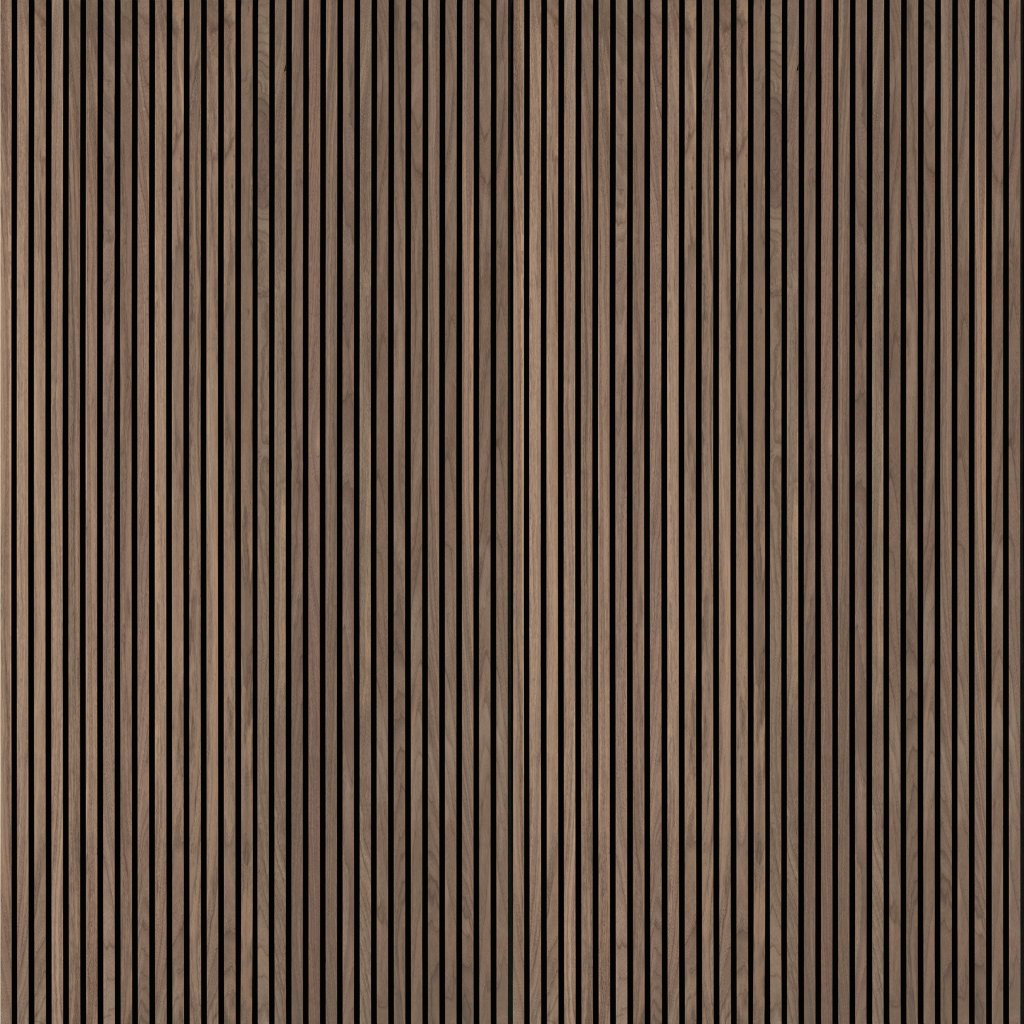 MSI Tawny Acoustic Wood Slat Panels - Brown