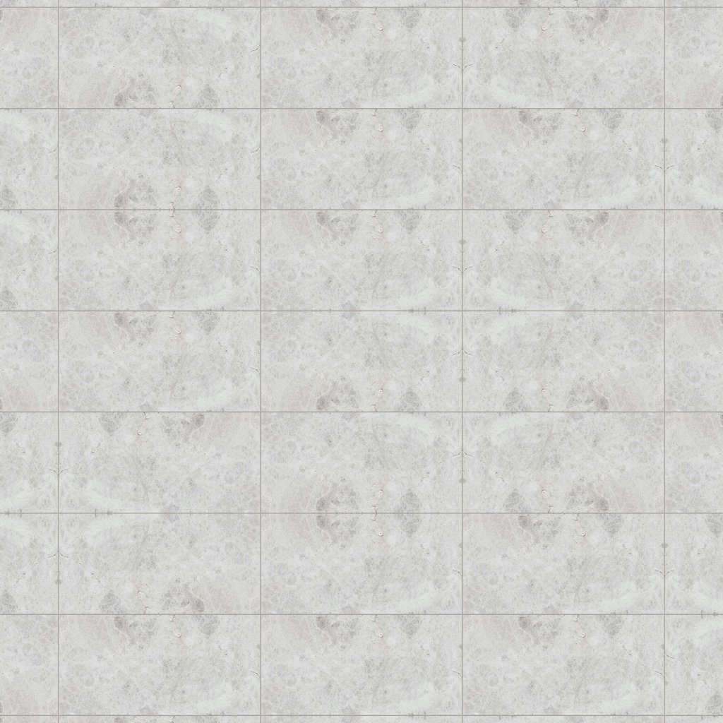 Marble Systems Silver Shadow Cottage Marble Tile 8x16 - Silver Shadow