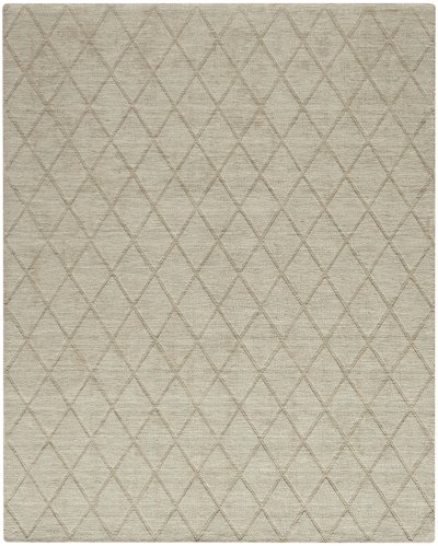 Nourison Home Nourison Wool Haven WOH01 2' x 6' Sage Modern Indoor Rug - 7'9" x 9'9"
