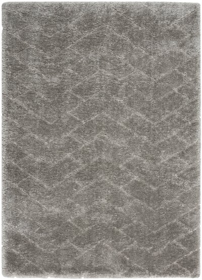 Nourison Home Nourison Dreamy Shag DRS03 4' x 6' Grey Shag Indoor Rug - 4' x 6'