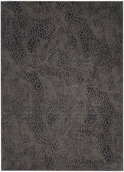 Nourison Home Nourison Desire DSR08 7'10" x 9'10" Charcoal Silver Modern Indoor Rug - 9' x 12'
