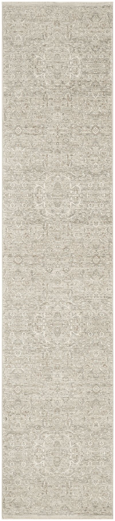 Nourison Home Nourison Shadows SHW06 7'10" x 9'10" Grey Vintage Indoor Rug - 2'2" x 10'